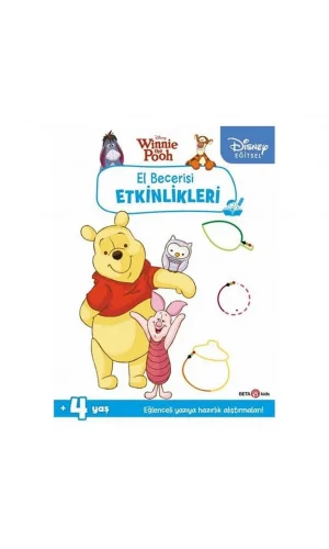 Nessiworld Disney Eğitsel Winnie the Pooh El Becerisi Etkinlikleri