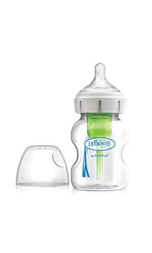 Nessiworld  Dr Browns Geniş Ağız Anti Kolik Options+ Cam Biberon 150 ml