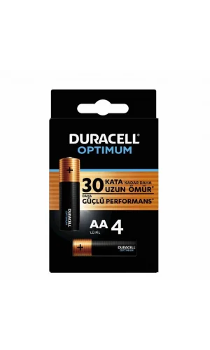 Nessiworld  Duracell 4Lü Optimum AA Kalem Pil