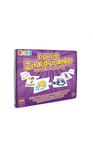 Nessiworld EDU-1012 Eşleştir Zıt Kavramlar -Chiva