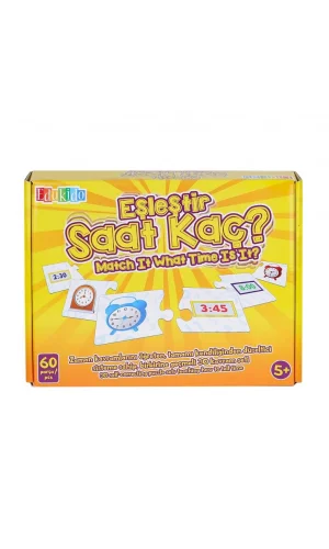 Nessiworld  EDU-1016 Eşleştir Saat Kaç -Chiva