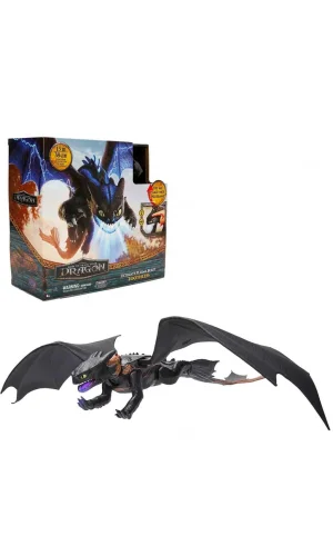 Nessiworld Ejderhanı Nasıl Eğitirsin Sesli ve Işıklı Aksiyon Figürü 38 cm