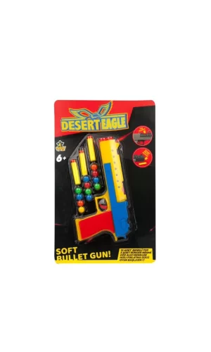 Nessiworld  ER-132 Dart ve Top Atan Desert Eagle Tabanca  - Erdem Oyuncak