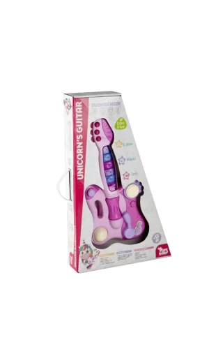 Nessiworld  ER-205 Nini Baby Unicorn Işıklı Sesli Müzikli Gitar - Erdem Oyuncak