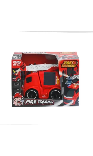 Nessiworld  ER-243 Fast Wheels İtfaiye Kamyonu -Erdem Oyuncak
