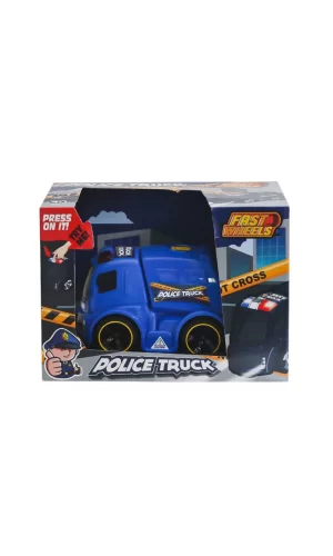 Nessiworld  ER-245 Fast Wheels Polis Kamyonu -Erdem Oyuncak