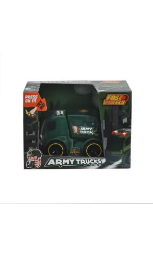Nessiworld  ER-246 Fast Wheels Asker Kamyonu -Erdem Oyuncak