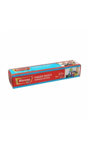 Nessiworld  ERN-710 Heroes Color 6lı Parmak Boya - Eren Oyuncak