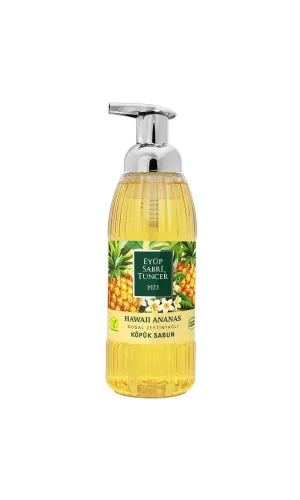 Nessiworld  Eyüp Sabri Tuncer Doğal Zeytinyağlı Köpük Sabun 500 ml Hawaii Ananas