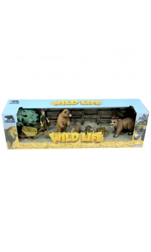 Nessiworld  Farm World Vahşi Hayvanlar Oyun Seti Seri 2