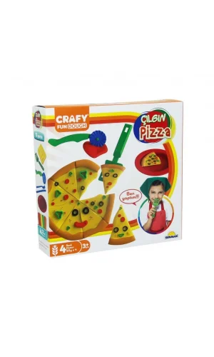 Nessiworld  Fun Dough Çılgın Pizza Oyun Hamuru Seti 200 gr