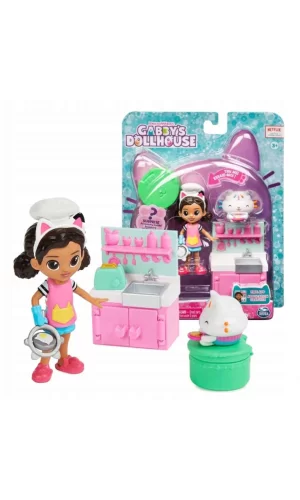 Nessiworld  Gabbys Poppenhuis Figürlü Mutfak Seti 6066483