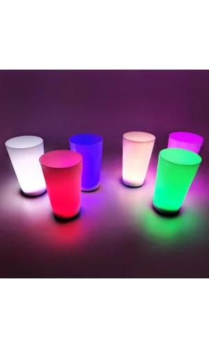 Nessiworld  Glow Partisi Bardakları 6 Renk 6 Adet 1.5 oz
