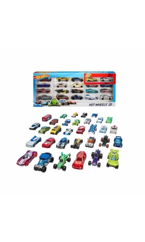 Nessiworld H7045 Hot Wheels 20li Araba Seti