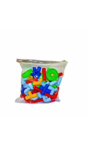 Nessiworld HC1025 POŞETTE Boru Blok  Seti 72 PARÇA