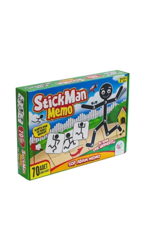 Nessiworld  HED 109 Çöp Adam Stick Man Oyunu -Hobi Oyuncak