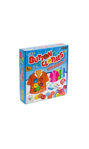 Nessiworld  HED 725 Button Clothes -Hobi Oyuncak