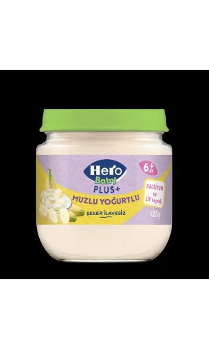 Nessiworld Hero Baby Muzlu Yoğurtlu Kavanoz Mama 120 Gr