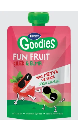 Nessiworld Hero Goodies Çilek Elma Havuç 100 Gr