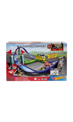 Nessiworld HGK59 HW Mario Kart Keskin Dönüşler Pist Seti /Hot Wheels