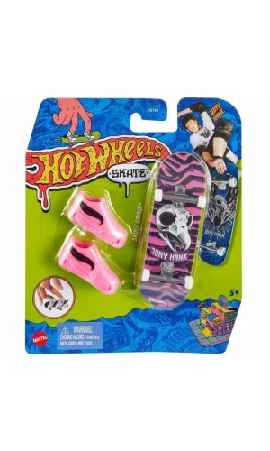 Nessiworld HGT46 Hot Wheels Skate Parmak Kaykay ve Ayakkabı Paketleri