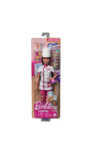 Nessiworld  HKT67 Barbie Kariyer Bebekleri Serisi - Pasta Şefi