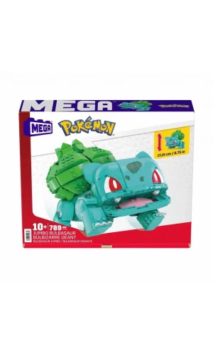 Nessiworld HNT96 MEGA Pokémon™ Jumbo Bulbasaur 789 parça +10 yaş