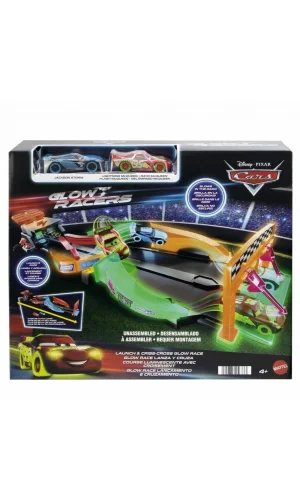 Nessiworld HPD80 Cars Karanlıkta Parlayan Yarışçılar Pist Seti