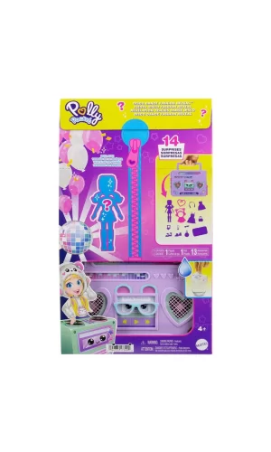 Nessiworld  HRD65 Polly Pocket Radyo Temalı Moda Eğlencesi Oyun Seti