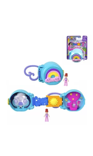 Nessiworld    HRD73 Polly Pocket Sevimli Hayvancık Temalı Mini Oyun Setleri