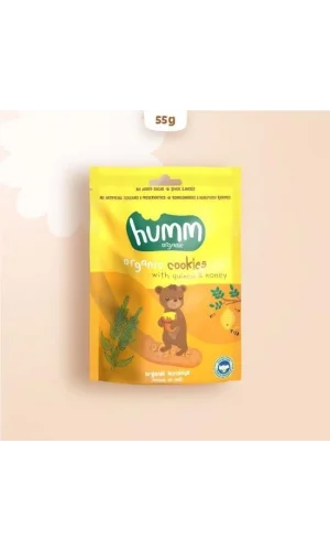 Nessiworld  Humm Organik Ballı ve Kinoalı Kurabiye 55 Gr