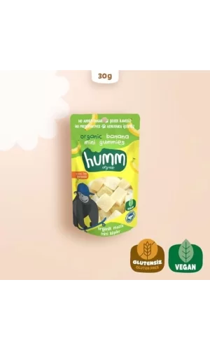 Nessiworld  Humm Organik Muzlu Glutensiz Vegan Mini Küpler 30 Gr