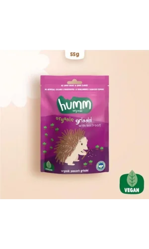 Nessiworld  Humm Organik Vegan Pancarlı Grissini 55 Gr
