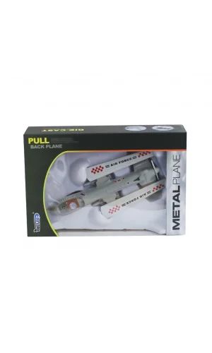 Nessiworld  HW777-19B Metal Çek Bırak Uçak -Canem Oyuncak