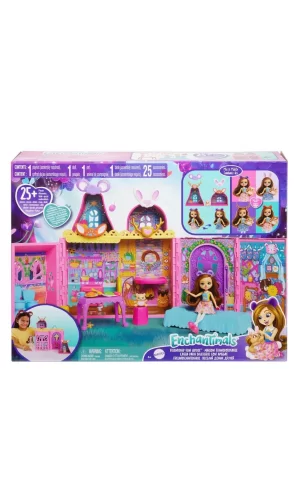 Nessiworld  HXL53 Enchantimals Ana Karakter Bebekler Evi