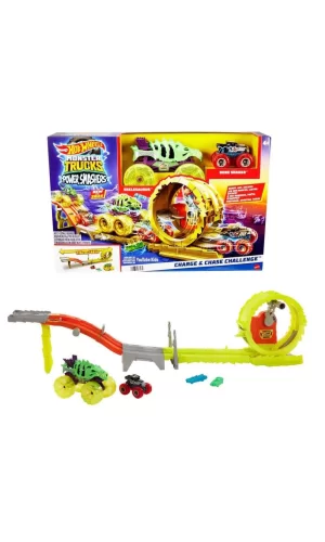 Nessiworld  HXT05 Hot Wheels Monster Trucks Power Smashers Oyun Seti