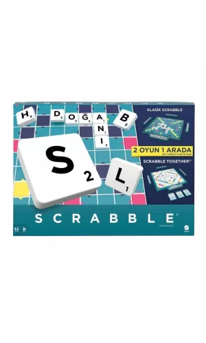 Nessiworld  HXV98 Scrabble Orijinal İkisi Bir Arada Türkçe