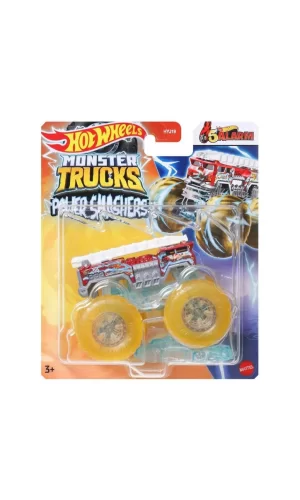 Nessiworld  HYJ19 Hot Wheels Monster Trucks Power Smashers 1:64 Arabalar