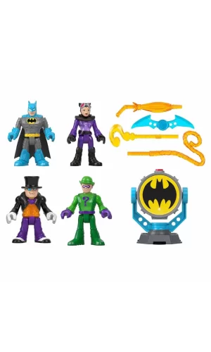 Nessiworld  Imaginext DC Super Friends Bat-Tech Bat-Signal Figür Seti