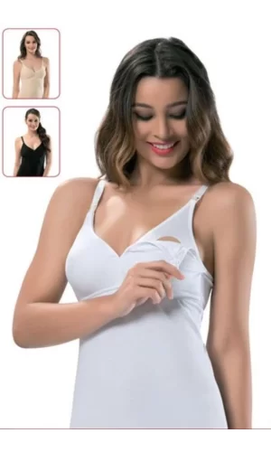 Nessiworld  İmer Emzirme Atleti 1268 Cream