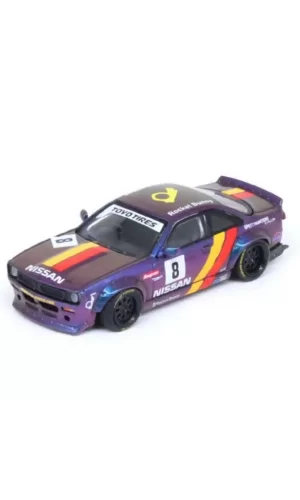 Nessiworld  Inno 1/64 Nissan Silvia S14 Boss ROCKET BUNNY Purple