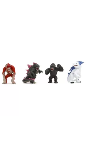 Nessiworld  Jada Godzilla 4lü Figür