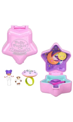 Nessiworld JCB24 Polly Pocket Yüzük Kutusu Oyun Seti