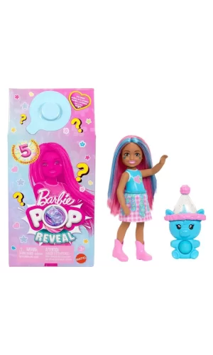 Nessiworld  JCN89 Barbie Chelsea POP Reveal Milkshake Serisi