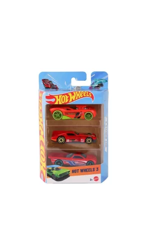 Nessiworld K5904 Hot Wheels 3lü Araba Seti