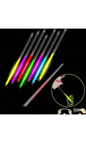 Nessiworld  Karanlıkta Parlayan Glow  Fosforlu Pipet 3 Renk 3 Adet