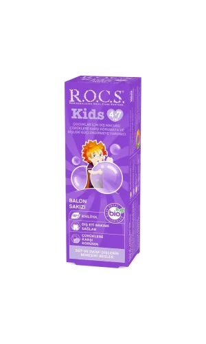 Nessiworld   .Kids Diş Macunu 35ml 4-7 Yaş Sakız