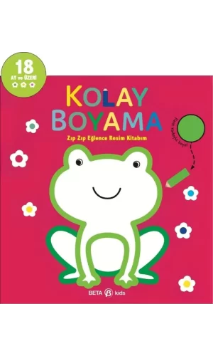 Nessiworld Kolay Boyama Zıp Zıp Eğlence Resim Kitabım