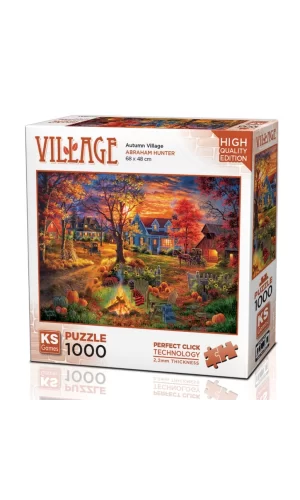 Nessiworld  KS Games Autumn Village Puzzle 1000 Parça 20671