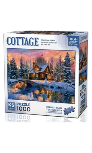 Nessiworld  KS Games Christmas Lights Puzzle 1000 Parça 20720